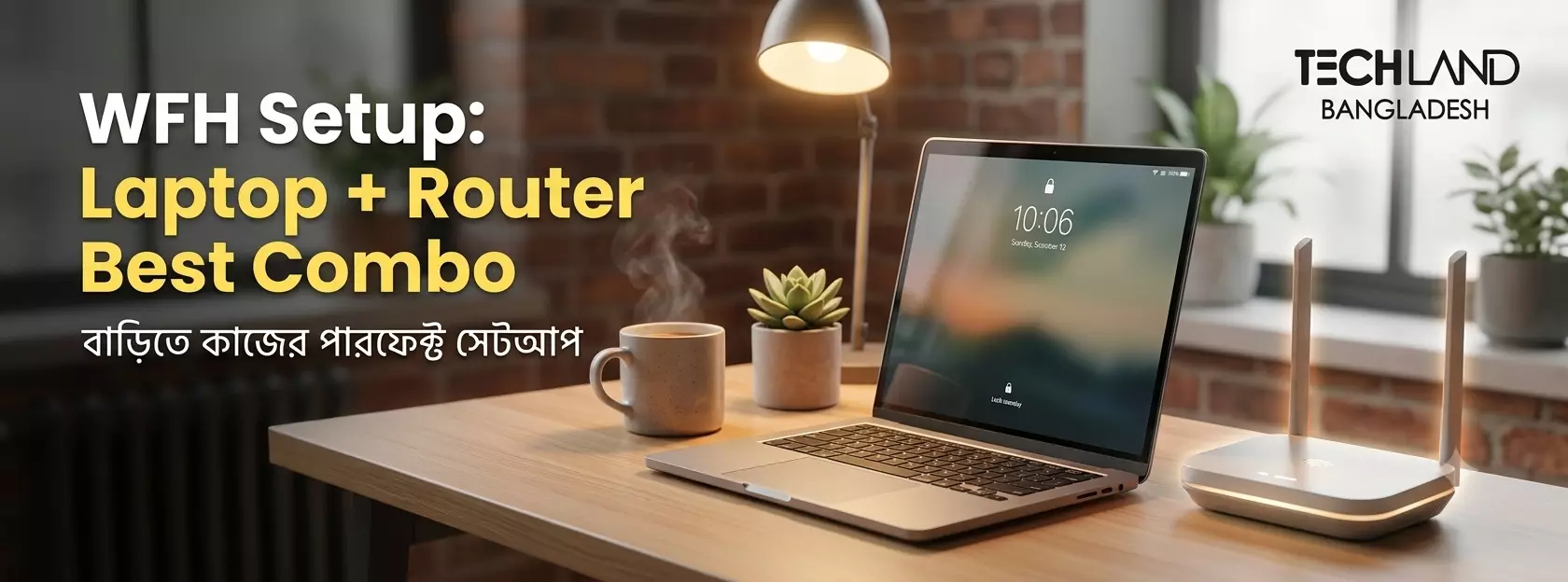 WFH Setup: সঠিক ল্যাপটপ + রাউটার কম্বো