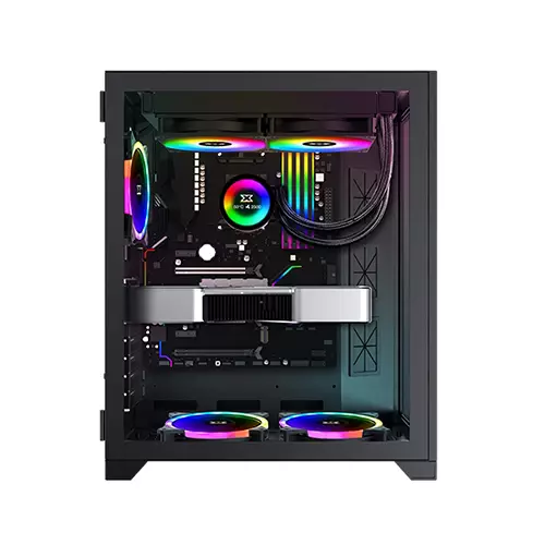 Xigmatek Aquarius S Tempered Glass ATX Gaming Case - 1