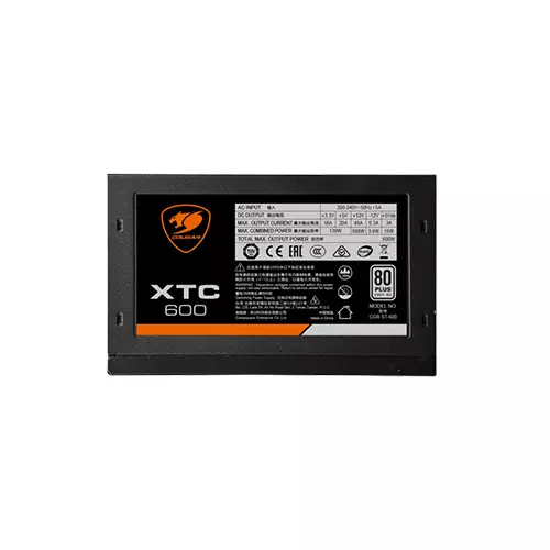 COUGAR XTC600 600W 80+ POWER SUPPLY - 4
