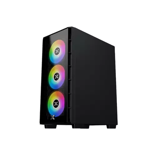 XIGMATEK ELITE ONE TEMPERED GLASS ATX GAMING CASE (BLACK) - 1