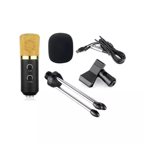 BM-100FX USB POWERED CONDENSER STUDIO RECORDING MICROPHONE WITH NOISE CANCEL AND ECHO EFFECT - 2