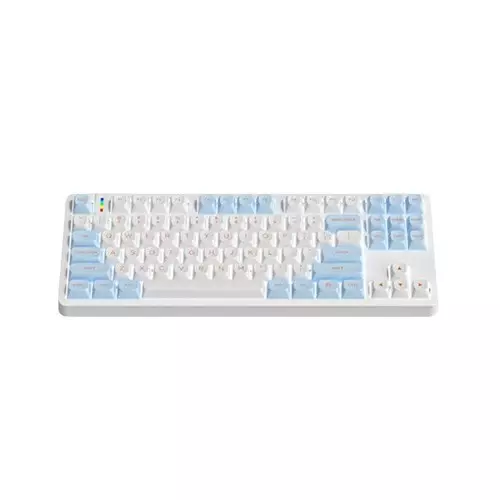 Furycube G87 Gasket Hot-swappable Mechanical Keyboard (Noah Silver Switch) - 1