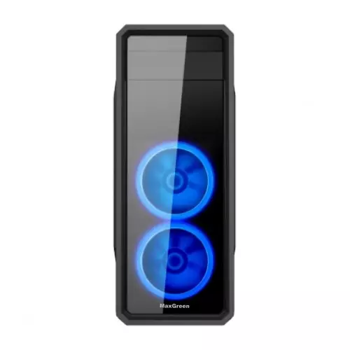 MaxGreen G561-F Blue Window ATX Casing - 1
