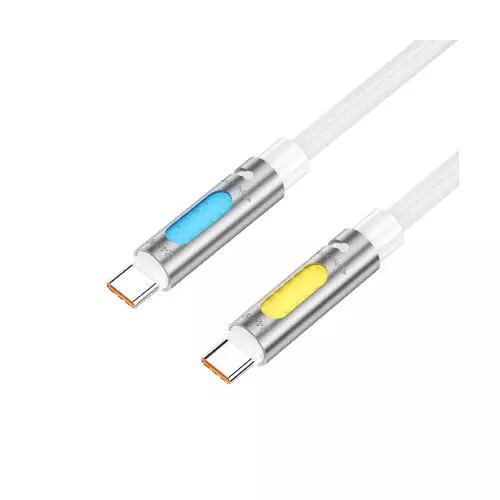 BWOO BO-X325C-C USB-C to USB-C RGB 240W 1.2M Aromatherapy Charging Cable - 2