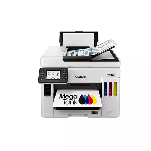 Canon MAXIFY GX7070 Ink Tank Wireless White All-In-One Printer - 1