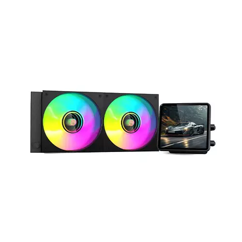 Acer Gadget ZUOOS SmartCool W240AL4.0 240mm All-in-One Liquid CPU Cooler with 4 Inch IPS Display