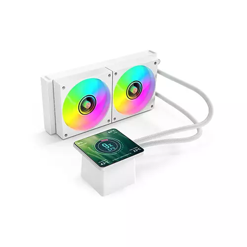 Acer Gadget ZUOOS SmartCool W240AL4.0W 240mm All-in-One Liquid CPU Cooler with 4 Inch IPS Display - 1
