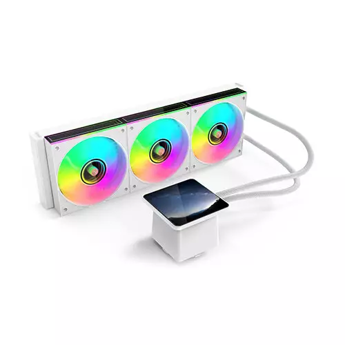 Acer Gadget ZUOOS SmartCool W360AL4.0W 360mm All-in-One Liquid CPU Cooler with 4 Inch IPS Display - 1
