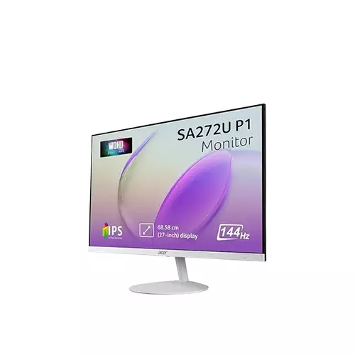 Acer SA272U P1 27 Inch 2K WQHD IPS 144Hz Monitor - 1