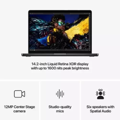 Apple MacBook Pro 16-Inch M4 Pro 14 Core CPU 20 Core GPU 24GB RAM 512GB SSD - 3