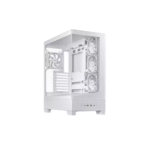 ASUS A31 PLUS Mid Tower ATX Desktop Case (White) - 1