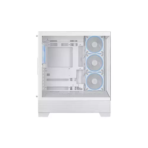 ASUS A31 PLUS Mid Tower ATX Desktop Case (White) - 3