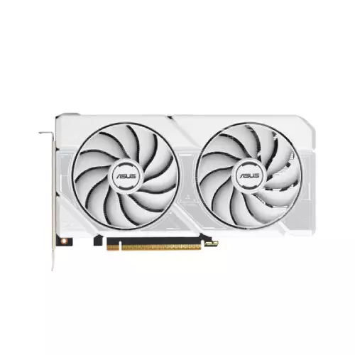 ASUS Dual GeForce RTX 5060 White OC Edition 8GB GDDR7 Graphics Card - 3
