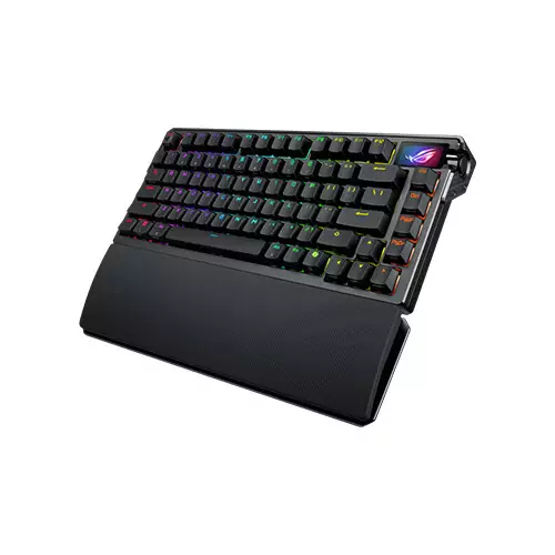 ASUS ROG Azoth Extreme Snow NX Mechanical Switch Hot-Swappable Tri-Mode Gaming Keyboard - 1