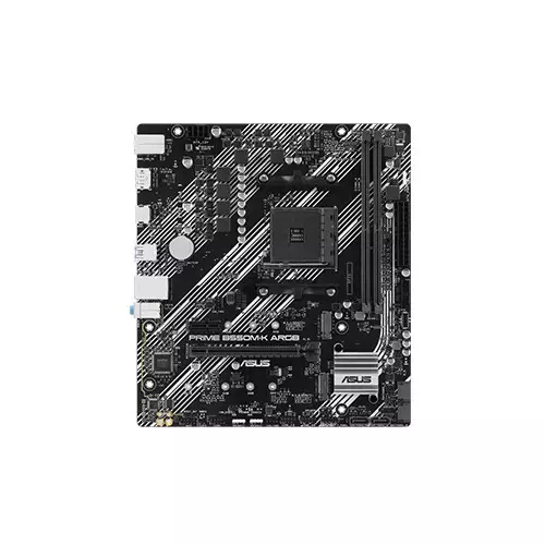Asus PRIME B550M-K ARGB AMD DDR4 AM4 micro-ATX Motherboard - 1