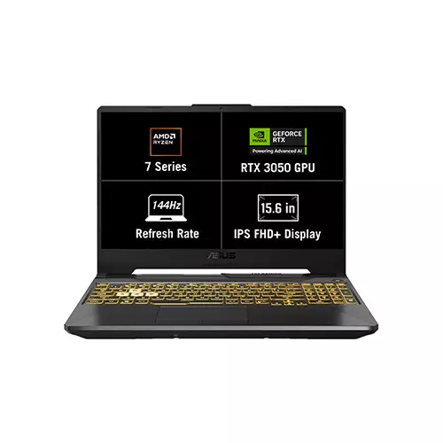 ASUS TUF Gaming A15 FA506NCQ-HN042W Ryzen 7-170 16GB RAM 512GB SSD 15.6-inch Gaming Laptop with  RTX 3050
