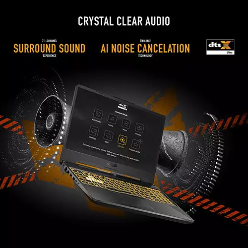 ASUS TUF Gaming A15 FA506NCQ-HN042W Ryzen 7-170 16GB RAM 512GB SSD 15.6-inch Gaming Laptop with  RTX 3050 - 5
