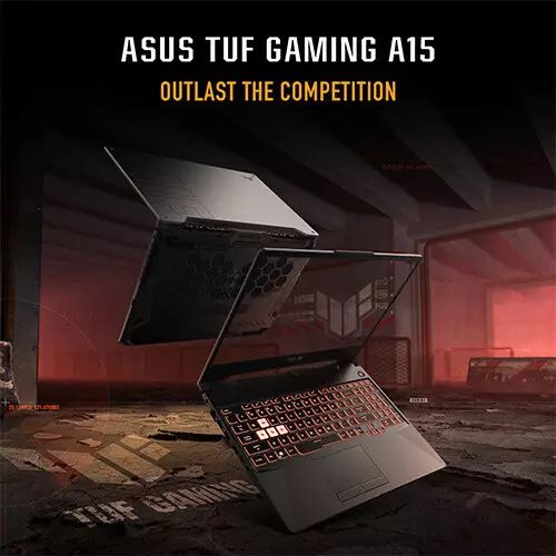 ASUS TUF Gaming A15 FA506NCQ-HN042W Ryzen 7-170 16GB RAM 512GB SSD 15.6-inch Gaming Laptop with  RTX 3050 - 8