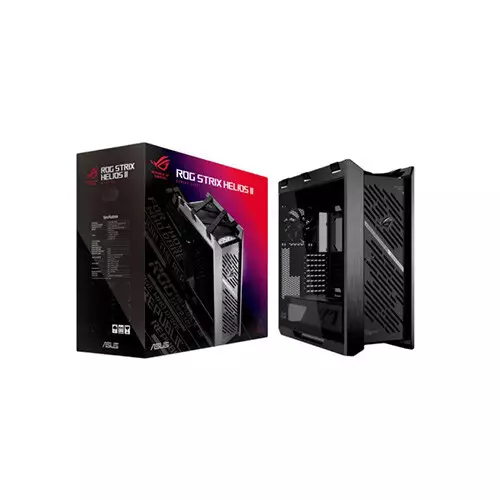 Asus ROG Strix Helios EATX Mid-Tower Gaming Case with Dual Tempered Glass - 4