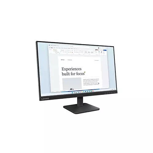 Lenovo L24-4e  23.8 Inch 100Hz Full HD IPS Monitor (Black) - 1