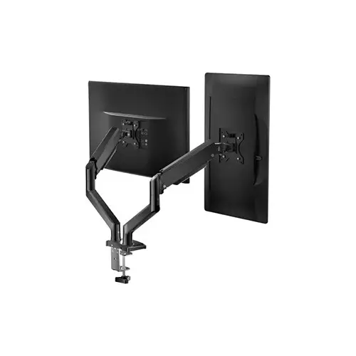 Lenovo Services AM210 Double Monitor Arm (Black) - 2