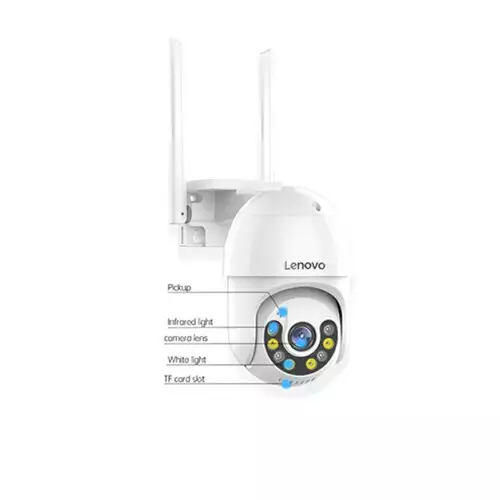 Lenovo X5T 3MP 4mm Len waterproof WiFi Camera with Built in Microphone - 2