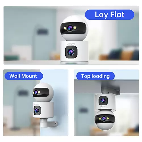 Lenovo XW1-U 3 MP Smart WiFi Camera with Built in Microphone - 3