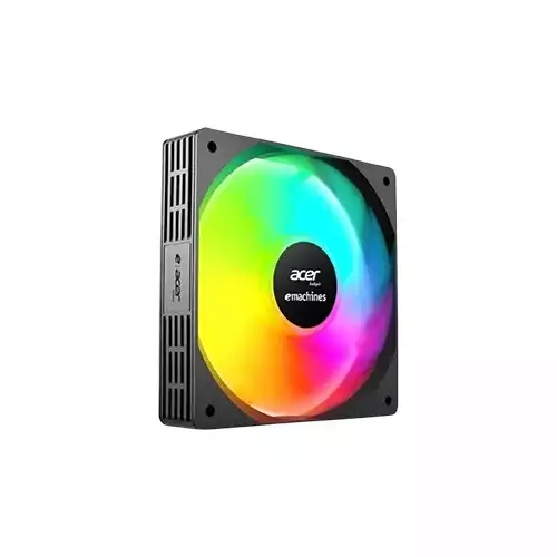 Acer AC1267ARGB ARGB 120mm (1xFAN) Large Airflow Silent Case Black Cooling Fan
