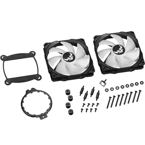 ASUS TUF Gaming LC 240 ARGB 240mm All in One Liquid CPU Cooler - 1