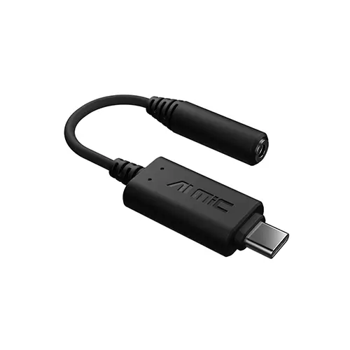 Asus AI Noise-Canceling USB-C to 3.5 mm Mic Adapter - 1