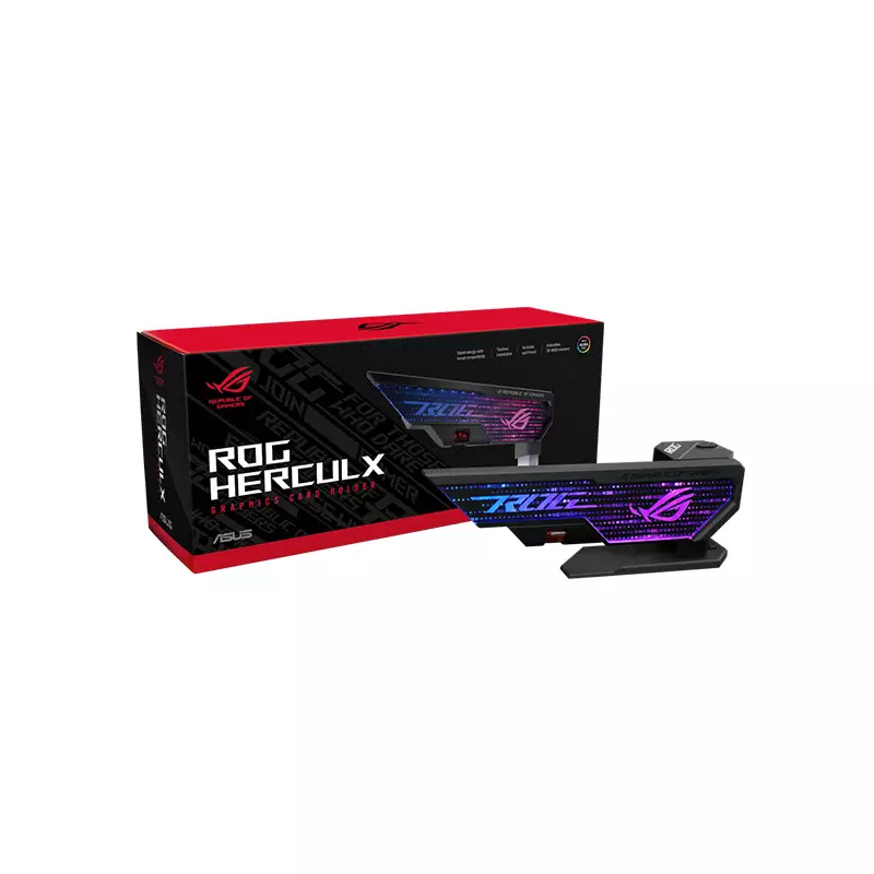 ASUS ROG HERCULX XH01 ADJUSTABLE GRAPHICS CARD HOLDER - 2