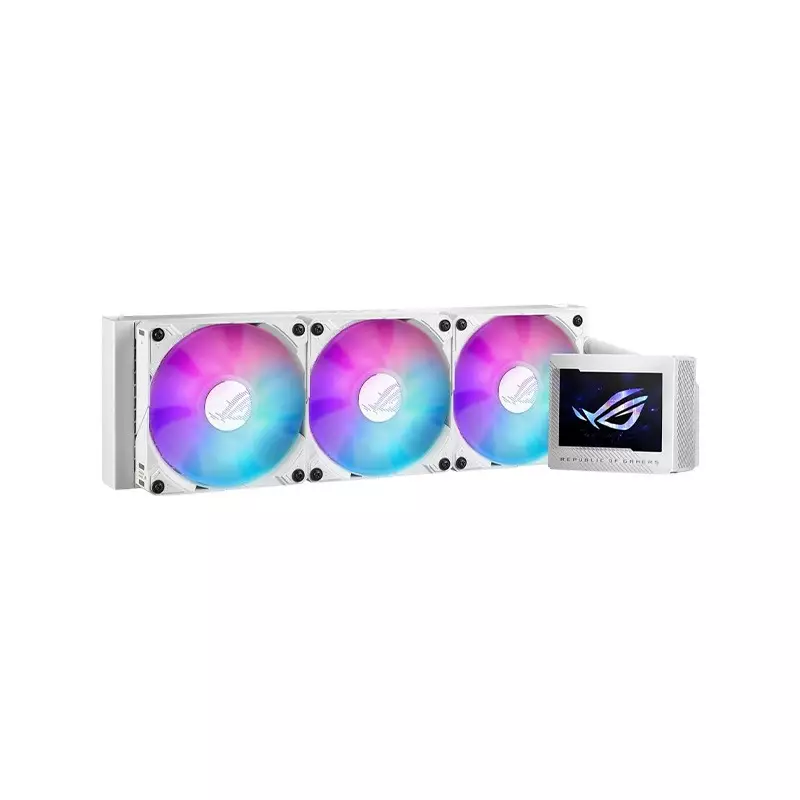 Asus ROG Ryujin III 360 ARGB AIO Liquid CPU Cooler (White) - 2