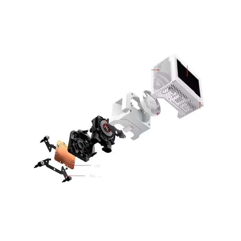 Asus ROG Ryujin III 360 ARGB AIO Liquid CPU Cooler (White) - 7