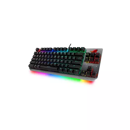 Asus ROG Strix Scope TKL X802 Cherry MX Blue Switch Mechanical Gaming Keyboard - 1