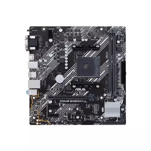 Asus PRIME B450M-K II DDR4 AMD AM4 mATX Motherboard - 1