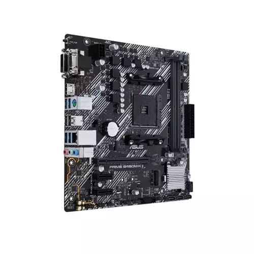 Asus PRIME B450M-K II DDR4 AMD AM4 mATX Motherboard - 2