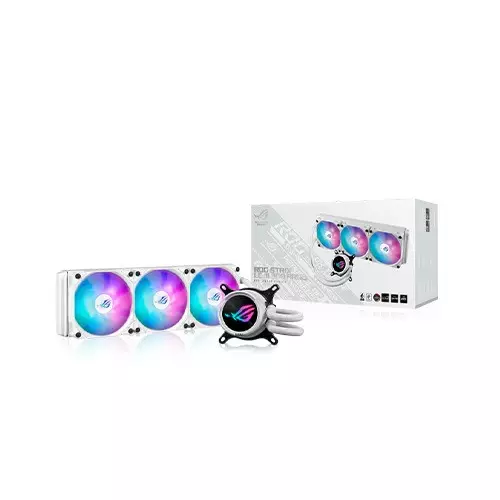 Asus ROG STRIX LC III 360 ARGB All-in-One Liquid CPU Cooler (White) - 4