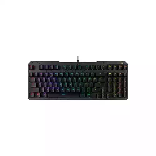 ASUS TUF Gaming K3 Gen II (RA07) Red/Blue Switch 97-Key Layout RGB Mechanical Keyboard (Black)