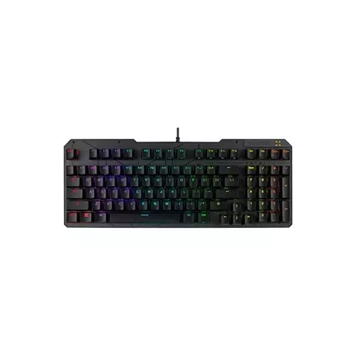 ASUS TUF Gaming K3 Gen II (RA07) Red/Blue Switch 97-Key Layout RGB Mechanical Keyboard (Black)