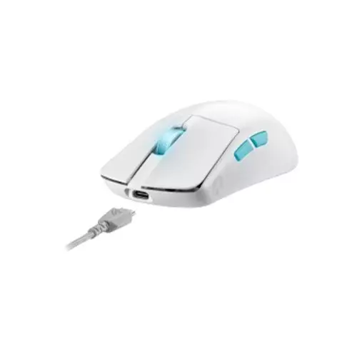 ASUS ROG Harpe Ace Aim Lab Edition Wireless Gaming Mouse Moonlight (White) - 1