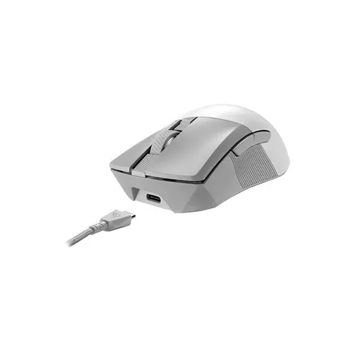 Asus ROG Gladius III P711 AimPoint Wireless Gaming Mouse (White) - 2