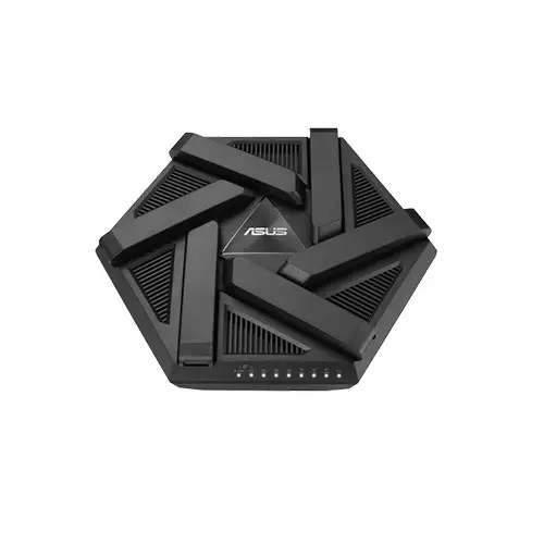 Asus RT-AXE7800 Tri-band WiFi AiMesh 6E (802.11ax) 2.5G Port Enhanced Network Security 6GHz Secure VPN Router (Black) - 6