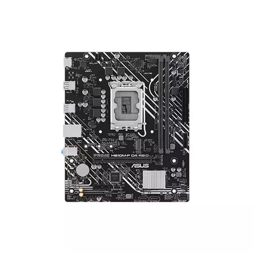 ASUS PRIME H610M-F D4 R2.0 Intel 14th & 13th Gen Micro-ATX Motherboard - 1