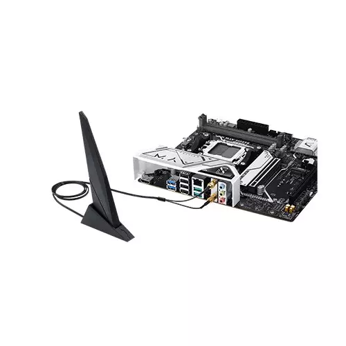 ASUS B650M-AYW WIFI AMD Ryzen AM5 DDR5 Micro-ATX Motherboard - 3