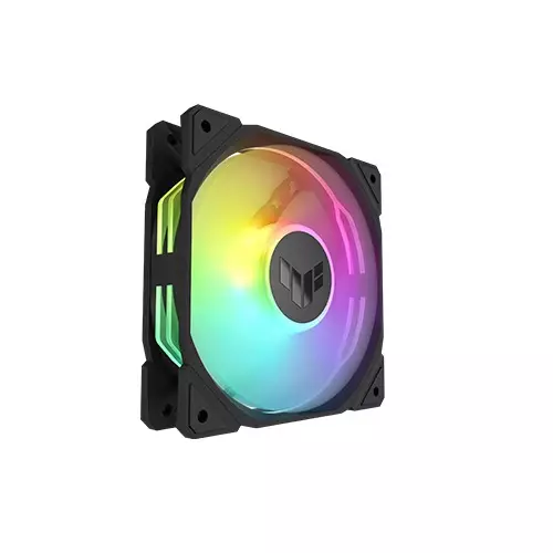 Asus TUF Gaming TR120 ARGB Triple Pack Reverse Casing Fan (Black) - 2