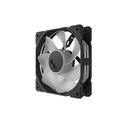 Asus TUF Gaming TR120 ARGB Triple Pack Reverse Casing Fan (Black) - 3