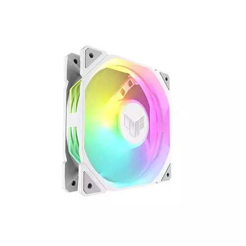 Asus TUF Gaming TR120 ARGB Triple Pack Reverse Casing Fan (White) - 2