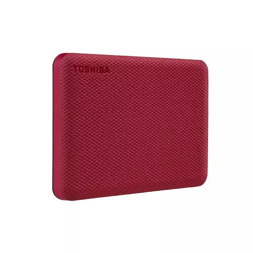 Toshiba Canvio Advance 1TB USB 3.2 Gen 1 External HDD Red - 2