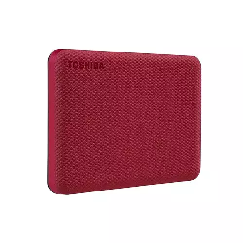 Toshiba Canvio Advance 2TB USB 3.2 Gen 1 External HDD (RED) - 2