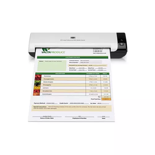 HP Scanjet Professional 1000 Mobile Scanner - 2